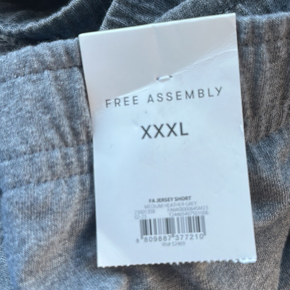 Free Assembly Men's Jersey Shorts XXXL - Picture 9 of 10